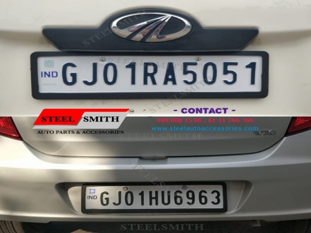 4 WHEELER NUMBER PLATE FRAME SET